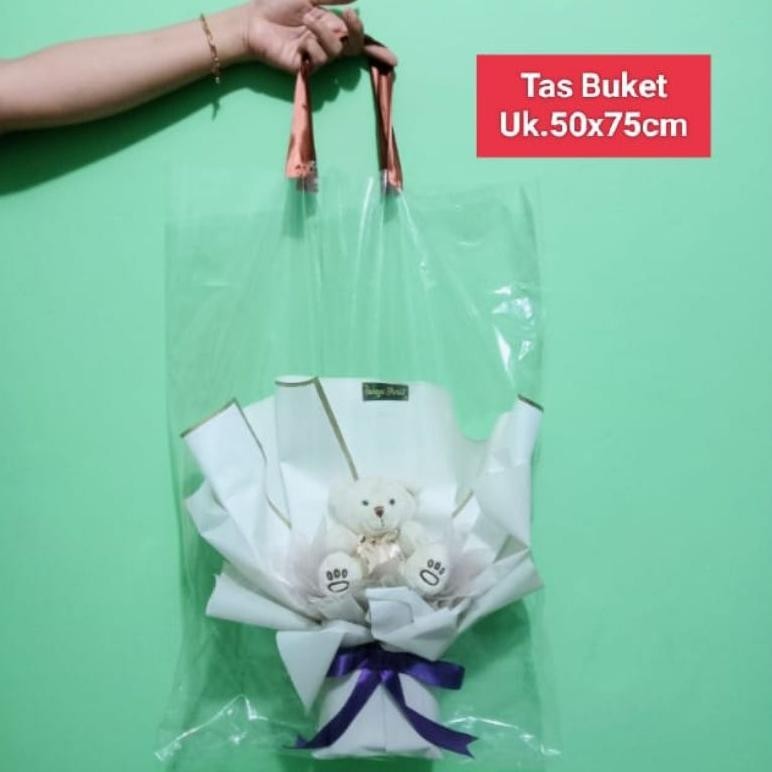 

Tas Buket 50x75cm Plastik Buket PP