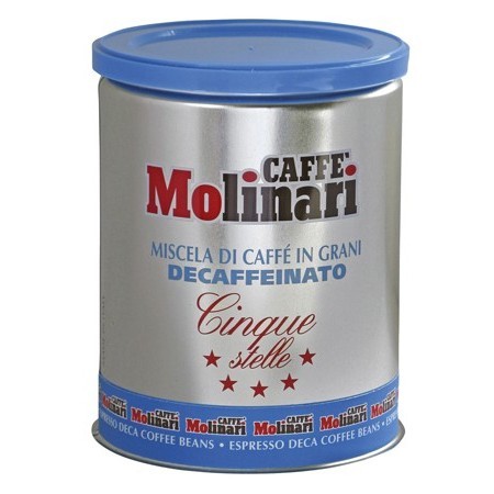 

Caffe Molinari Coffee Decaf Bubuk Kopi Rendah Kafein 250 Gr