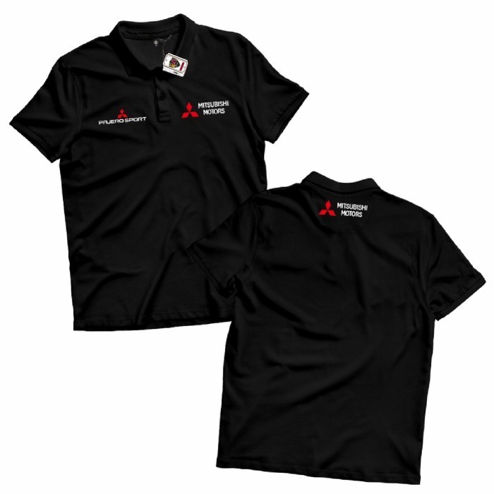 T-SHIRT POLO PAJERO SPORT KAOS KERAH MITSUBISHI PAJERO SPORT