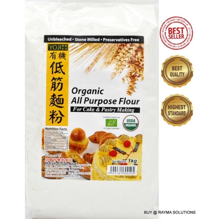 

Organic All Purpose Flour 1 Kg