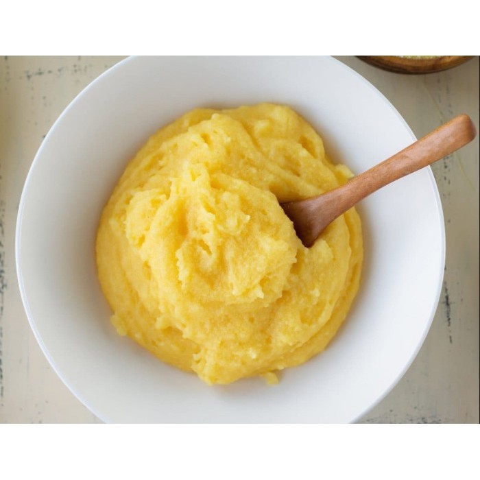 

Organic Polenta Corn Grits Organic Tepung Jagung Kasar 500G Repa Usa