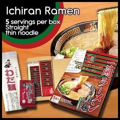 

[Isi 5 Porsi] Ichiran Ramen Pork Hakata Thin Japan Ramen - Non Halal