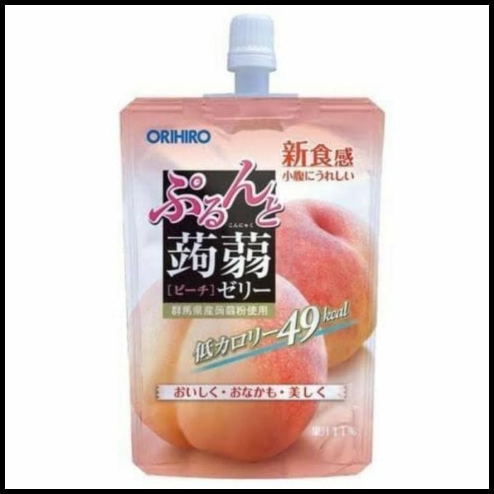 

[130Gr] Orihiro Peach Konjac Jelly - Konyaku Jelly Rasa Buah Persik