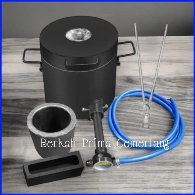Melting Furnace Tin Silver Copper Aluminium Melting Gas Gold Melting Furnace 12 KG