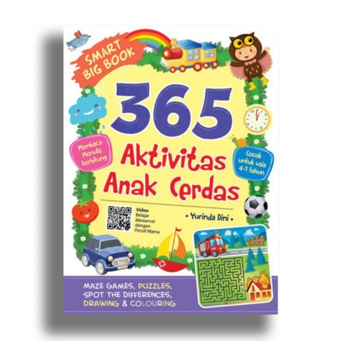 

Buku Smart Big Book 365 Aktivitas Anak Cerdas Usia 4 7 Tahun Yurinda