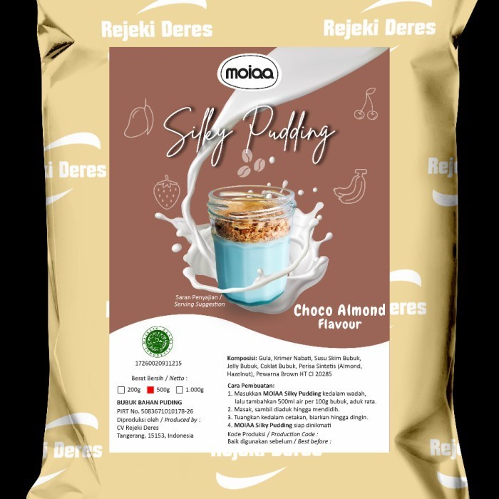 

moiaa silky pudding 500gr K01