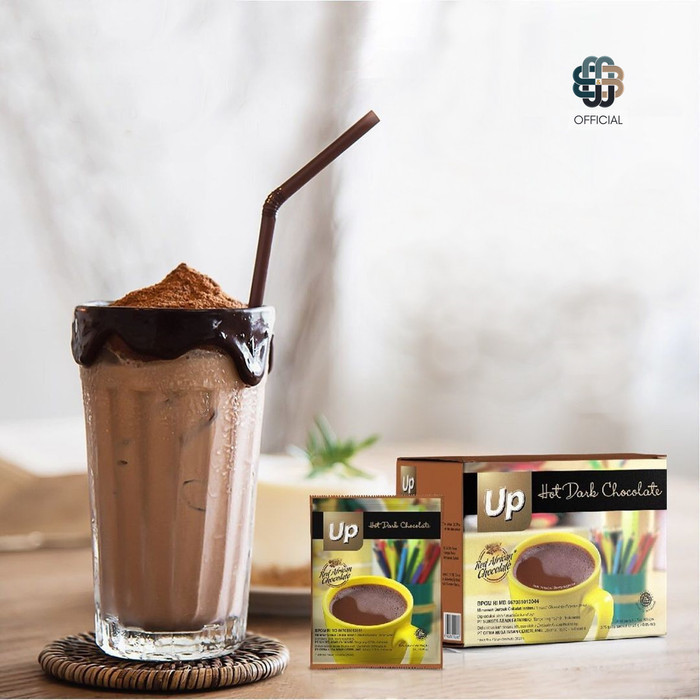 

CNI Up Hot Dark Chocolate Minuman Cokelat Instan mengandung 70% kakao K01