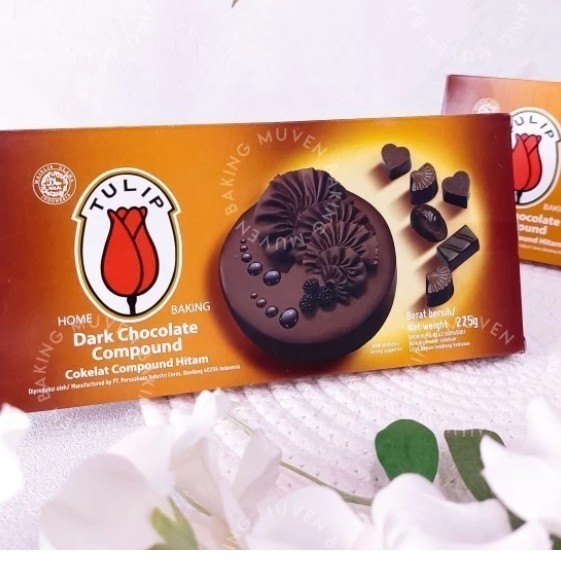 

tulip dark chocolate compound K01
