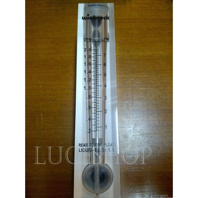 Flowmeter / Rotameter Untuk Air ( Water ) Model Panel