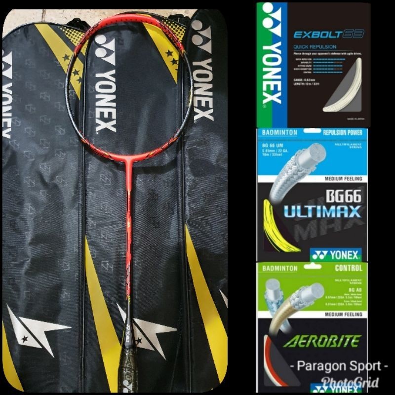 Raket Yonex Voltric Z Force II 2 Lindan ORIGINAL FULL SET