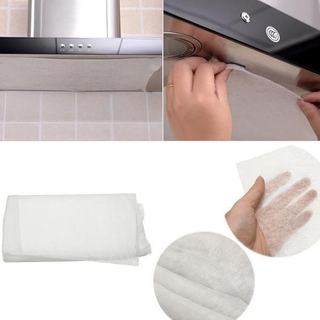 (Bayar Di Tempat) Kain Filter Penghisap Asap Dapur Kompor Cooker Hood Gabriellayuliantiseller