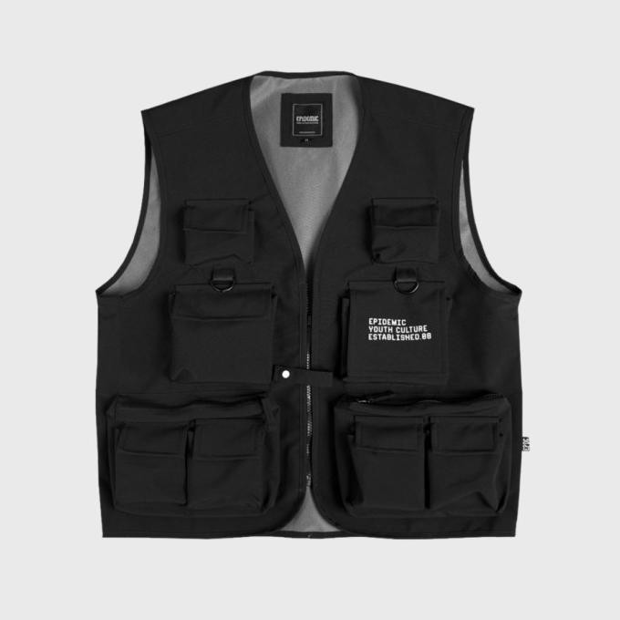 Epidemic Tactical Vest | Rompi Black Peacock