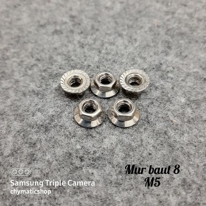 Mur Probolt Stainless M5 Atau Mur 8