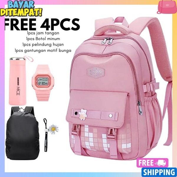 Rensel Kuliah Travel Besar Keren Besar Kerja Wanita Casual Kuliah Murah Tangsel Ukuran Tas Cewek Lap