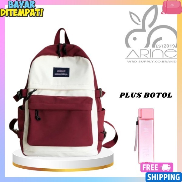Tas Ransel Kerja Wanita Casual Kuliah Murah Tangsel Ukuran Tas Cewek Laptop Backpack Perempuan Dewas