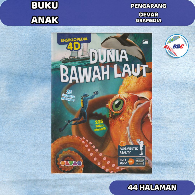 

BUKU ENSIKLOPEDIA 4D: DUNIA BAWAH LAUT