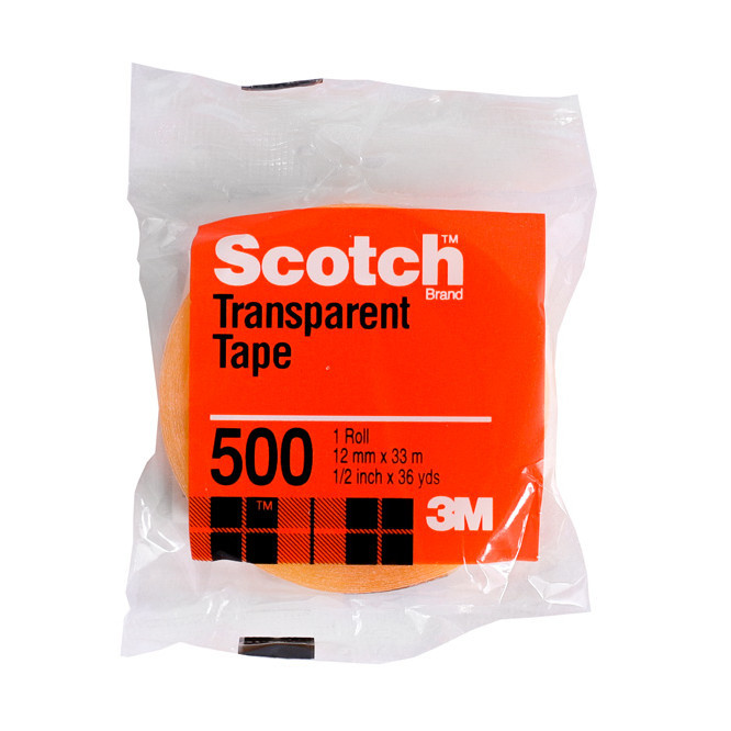 

3M Transp Tape 500 12Mmx66M