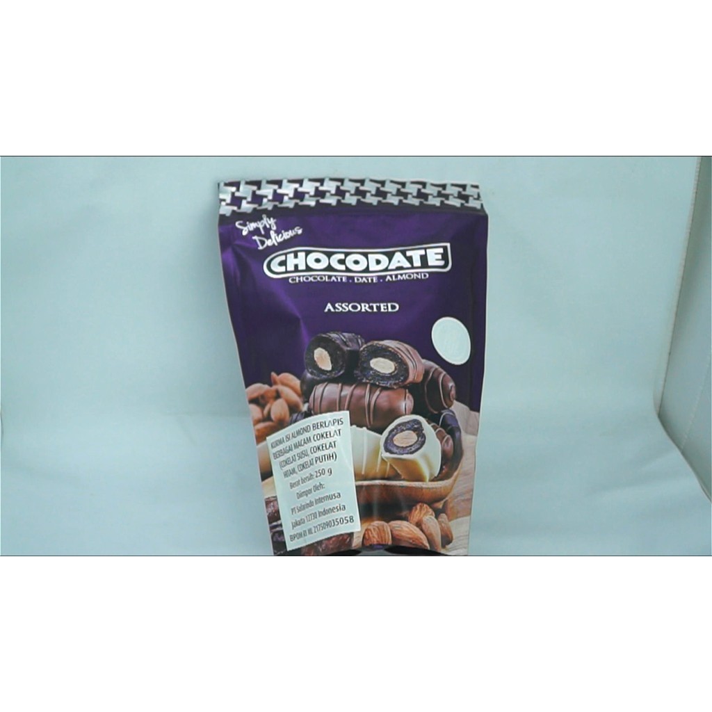 

Chocodate - Cokelat Kurma Almond Assorted 250 g