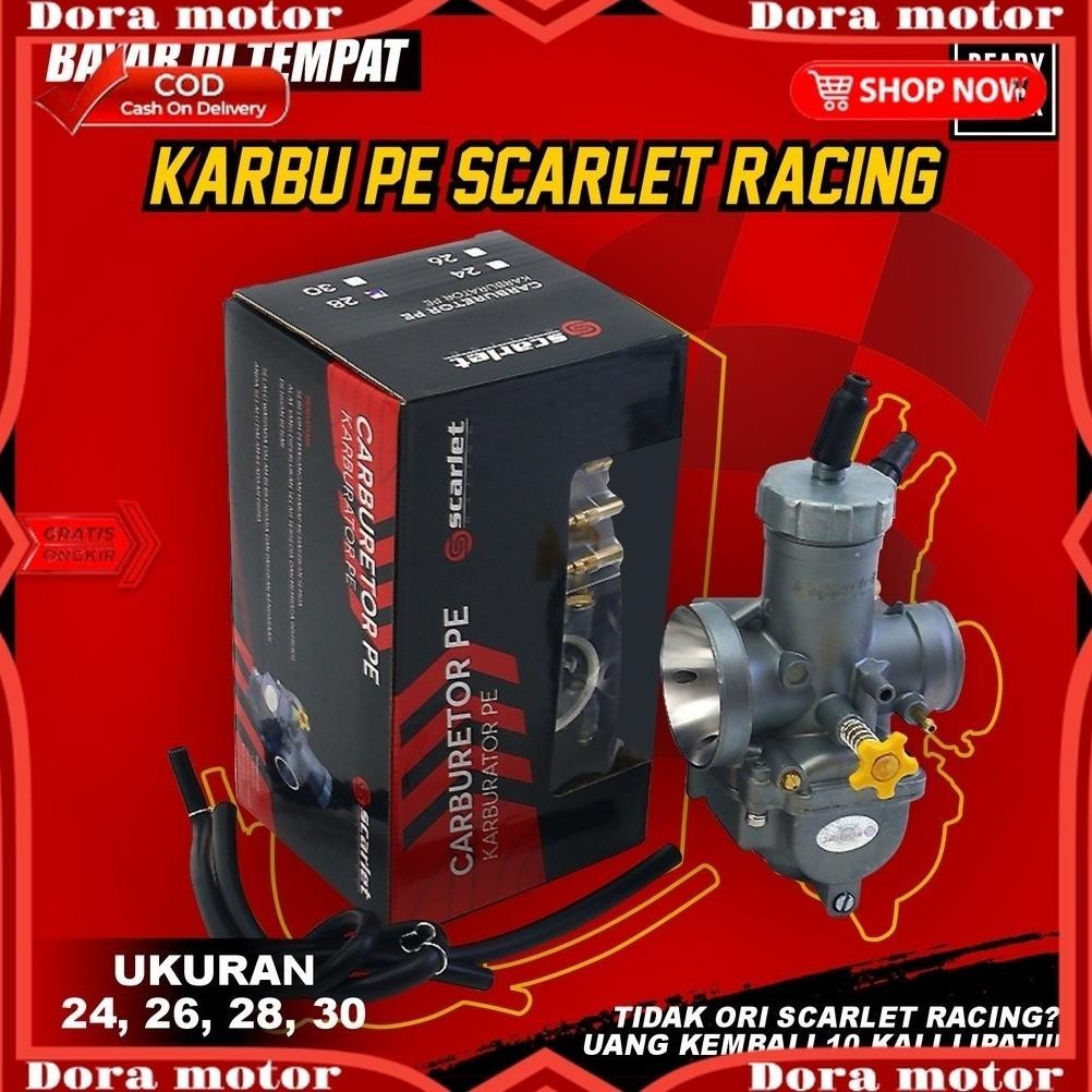 BARU >> PE SCARLET 24-26-28 KARBULATOR MOTOR #PE #KARBU #KARBULATOR