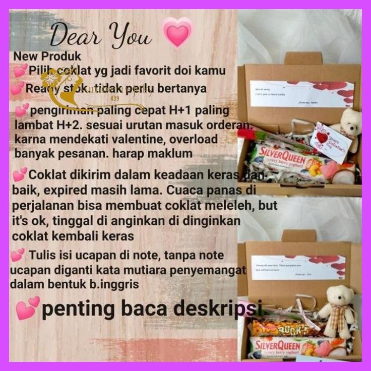 

Beli 2 Murah Hampers Coklat Valentine / Kado Cewek Ulang Tahun / Kado Anniversary