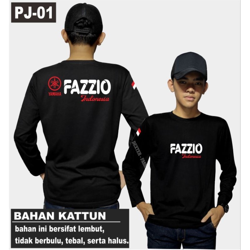 KAOS FAZZIO TERBARU KAOS YAMAHA FAZZIO BAJU FAZZIO