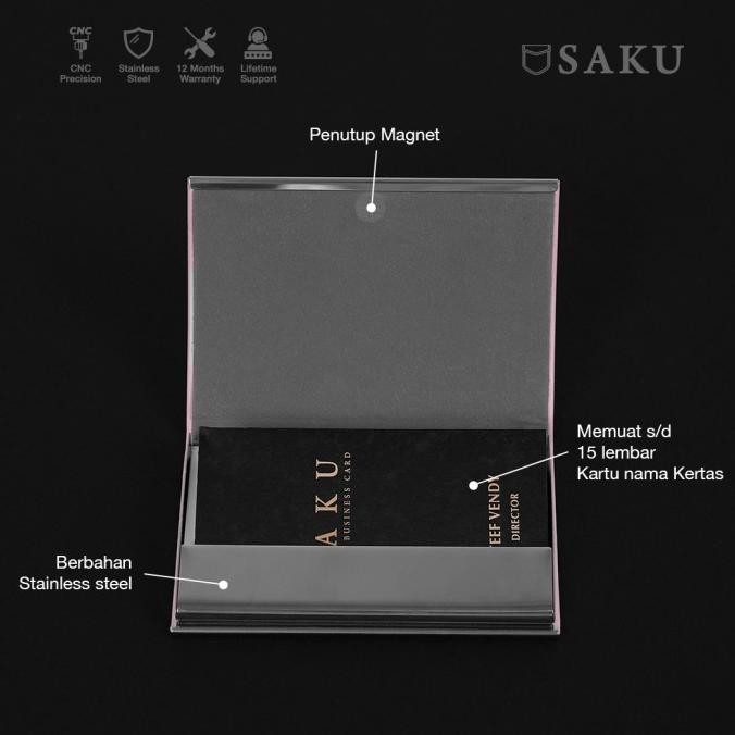 

Dompet Kartu Nama SAKU Kotak Kartu Nama Kulit Business Card Holder NOB LA