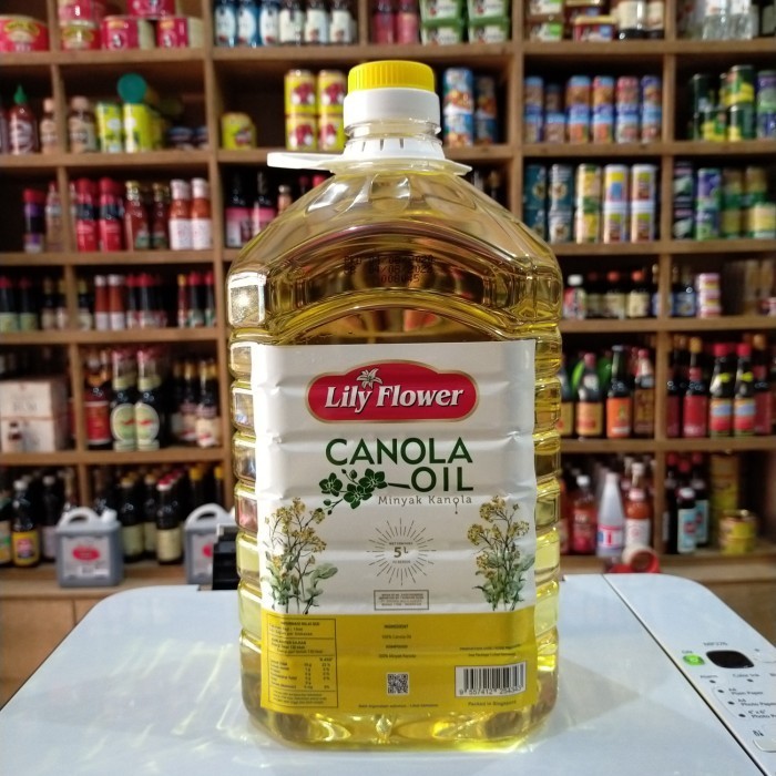 

[Grab/ Gojek] Lily Flower Canola Oil/ Minyak Kanola 5Liter