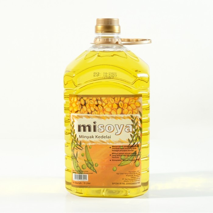 

Misoya Minyak Kedelai - 5 Liter