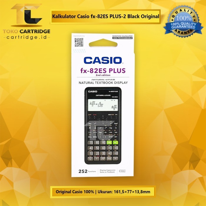

Ready Casio fx-82ES PLUS Calculator Scientific Kalkulator Ilmiah New Origina