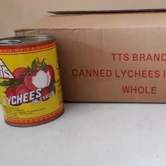 

Leci Tts 1 Karton Lychees Syrup 567Gr 12 Kaleng Lychee Buah Sirup Dus