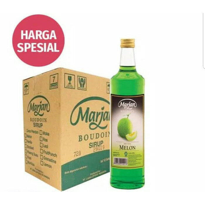 

Sirup Marjan Melon Isi 12 Botol