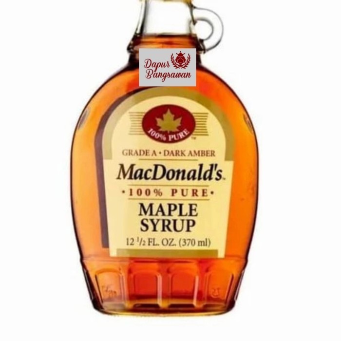 

Mcdonald Mac Mc Donald Donald'S Donalds Sirup Mapel Maple Syrup 370 Ml