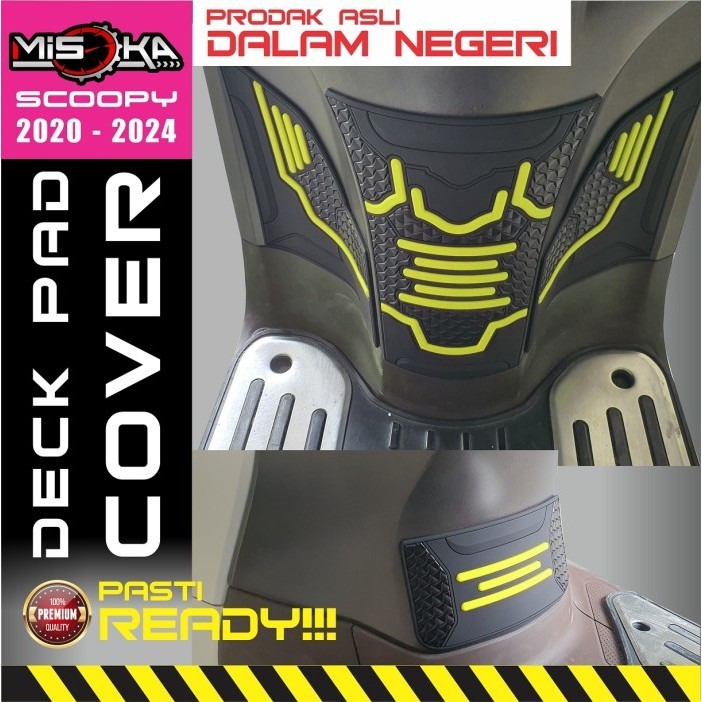 Misoka Deck pad Cover Scoopy 2020 2024 Aksesoris motor Honda Murah