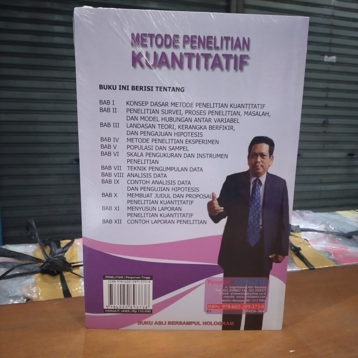 

Metode Penelitian Kuantitatif Sugiyono Termurah Buku Original