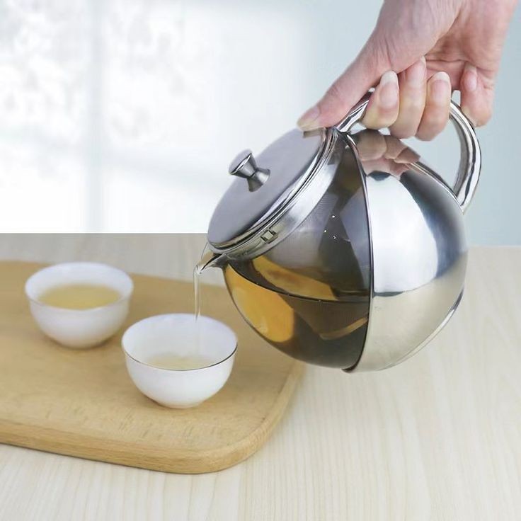 LH73 Ruyi Glass Teapot Teko Teh Kaca dengan Infuser - 750ml