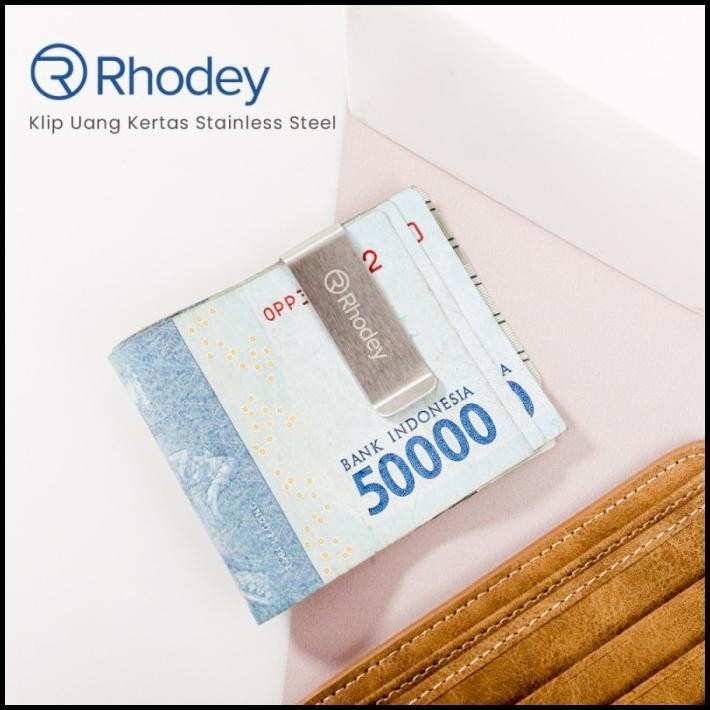 

DISKON RHODEY KLIP PENJEPIT UANG KERTAS DOKUMEN SIMPEL PRAKTIS