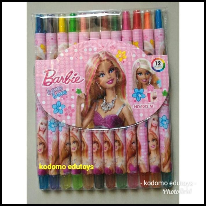 

TERBARU CRAYON PUTAR 12 WARNA KARAKTER BARBIE !!!!