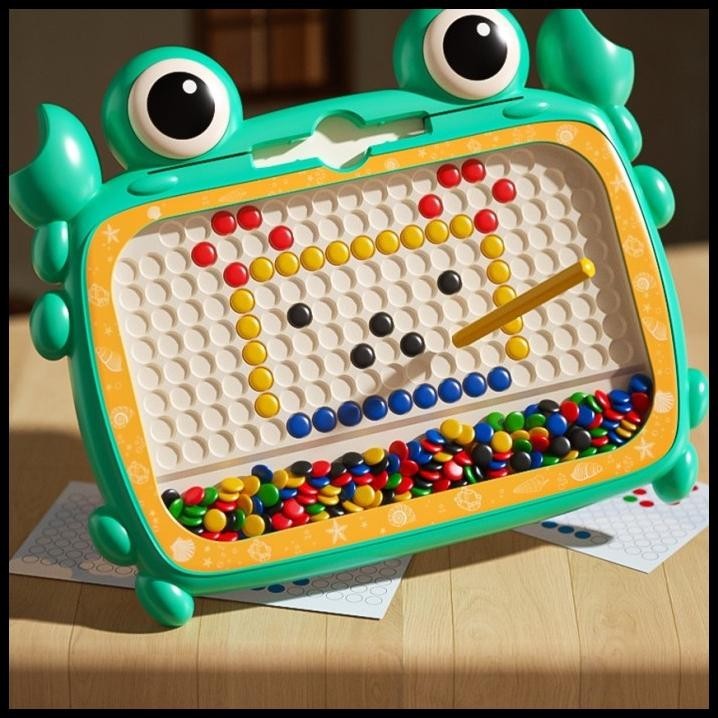 

TERBARU MAGNETIC DRAWING BOARD EDUKASI ANAK - DOODLE BOARD DENGAN PEN MAGNETIK !