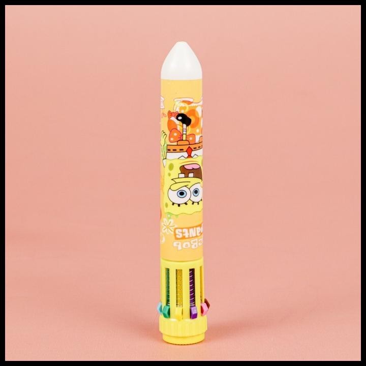 

GRATIS ONGKIR PENA BALLPOINT MULTI WARNA 10 COLOR PEN 1 PCS SM 10 MULTI COLOR !!!!!