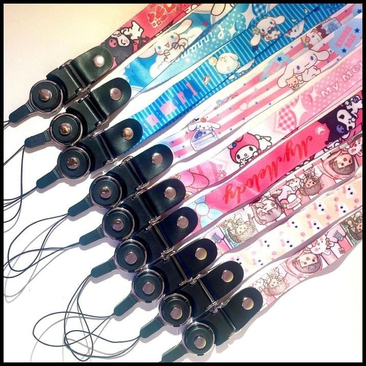 

DISKON LANYARD WITH CUTE CHARACTER STRIPE TALI GANTUNGAN ID CARD LANYAR !!!!!