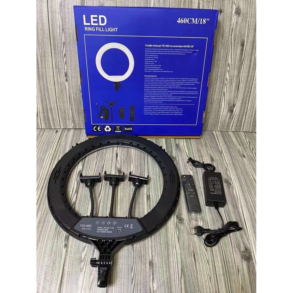 Paket Ringlight 45Cm Besar Jumbo Ring Light 45 Cm Murah + Light Stand