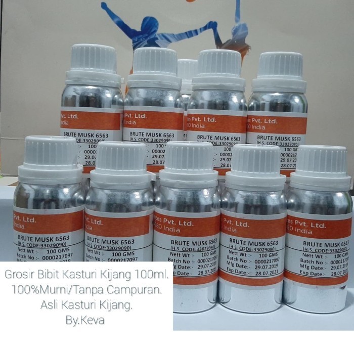 Parfum Bibit Murni Kasturi Kijang 100Ml Bibit Keva