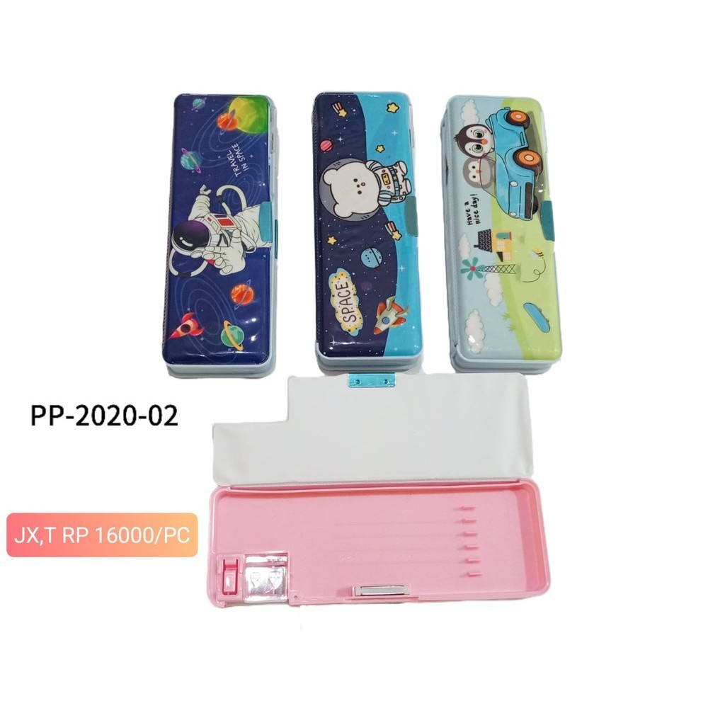

Kotak Pensil + Rautan Magnet PP-2020-02 / Tempat Pensil / Pencil Case + Rautan Magnet PP-2020-02