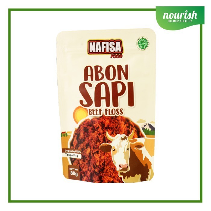 

Nafisa Abon Sapi Halal / Tanpa Msg & Gawet 80 Gram