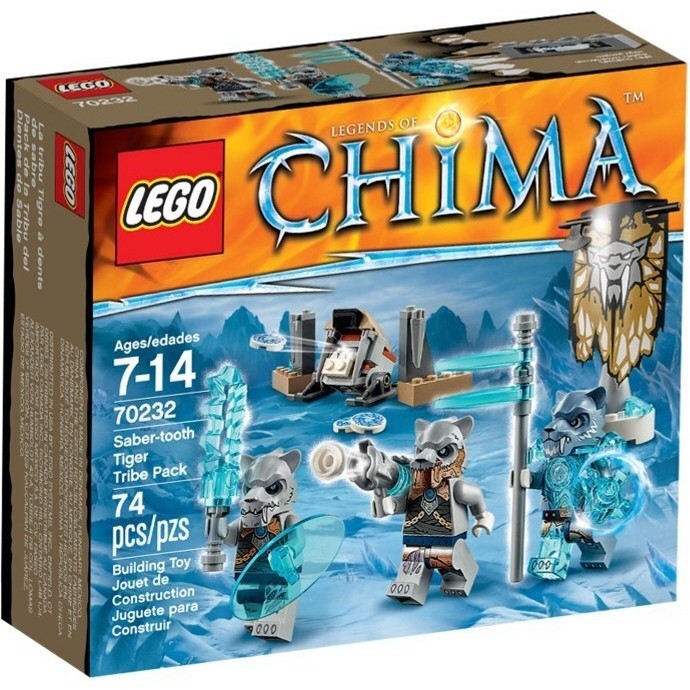 LEGO 70232 LEGEND OF CHIMA Saber Tooth Tiger Tibe Pack - Blocktopia