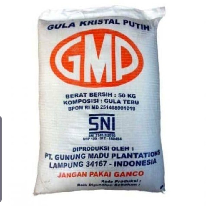 

Gula Pasir Gmp 1 Bal Isi 50 Kg - Adelineez