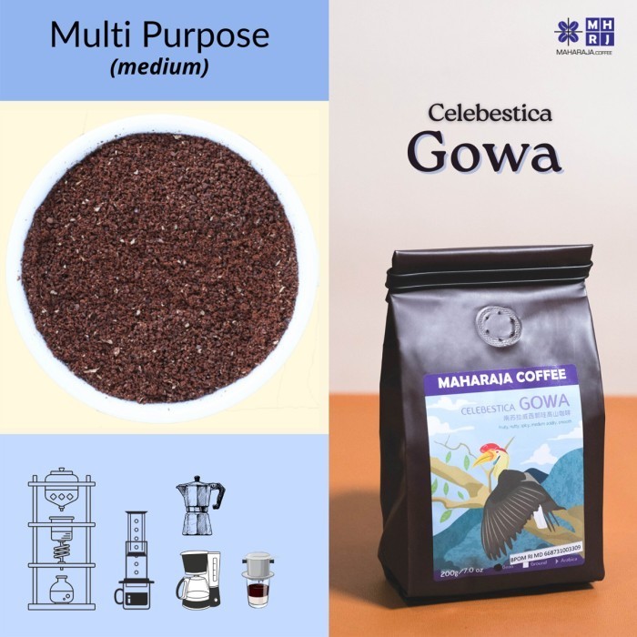 

Fresh Roast Celebestica Gowa 200G Kopi Sangrai Sulawesi Gowa Arabika