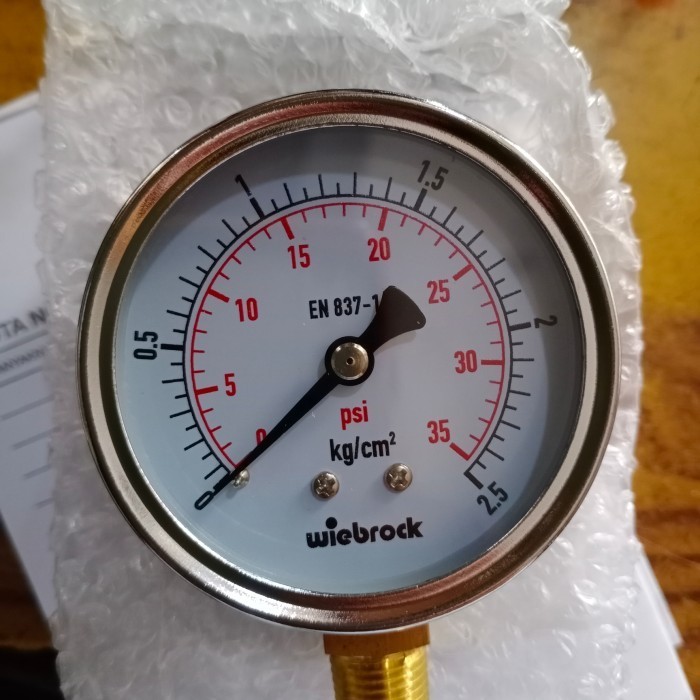 Pressure Gauge Wiebrock 2,5Kg