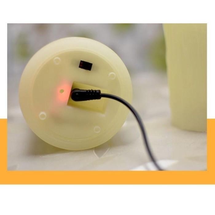 FAVORIT LILIN LED ELEKTRIK API BERGOYANG CHARGER