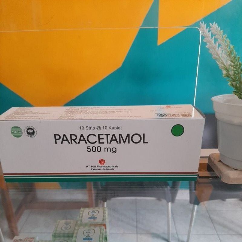 PARACETAMOL 500MG BOX 100 TABLET